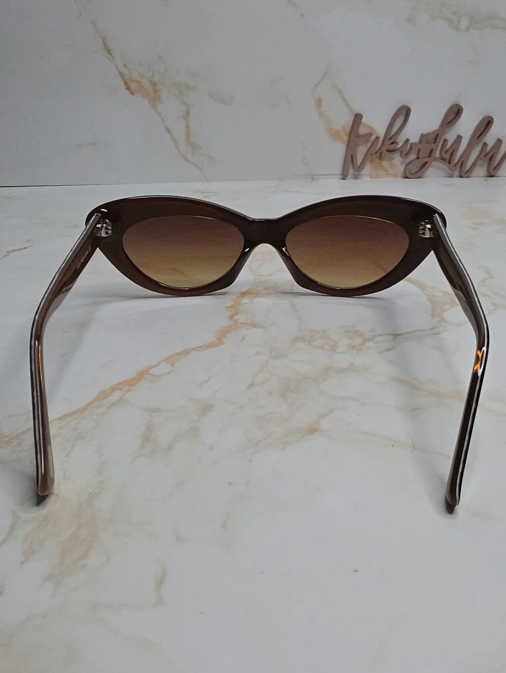 Diff Cleo Leopard Cat Eye Sunglasses - Brown